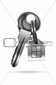 key with house
