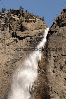 Tall waterfall