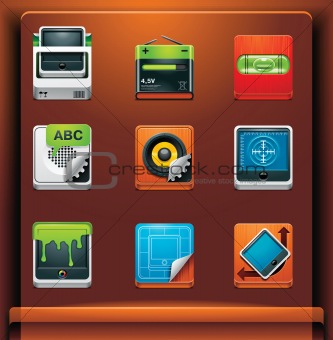 System tools icons