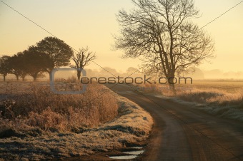 Winter in the English Countryside