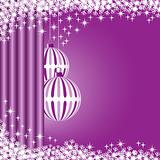 Xmas balls purple
