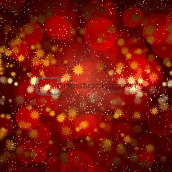 Glittery red background