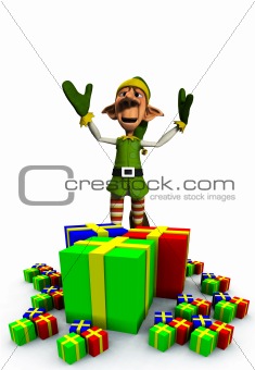 Elf And Presents