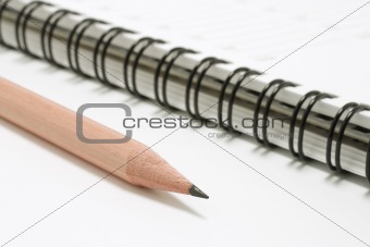 Pencil on Pocket Planner