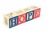 Alphabet Blocks - Hope
