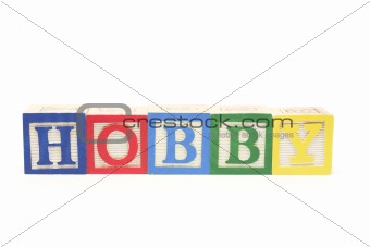 Alphabet Blocks - Hobby