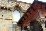 Jaca romanesque cathedral church Pyrenees spain