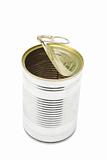Ringpull tin can