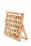 Alphabet Blocks with Wooden Rack