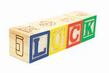 Alphabet Blocks - Luck
