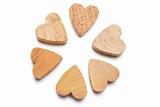 Wooden Heart Symbols