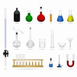 Chemical Science Equipment Vector