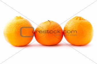 Three mandarins