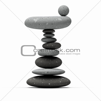 Pebbles pile - balance