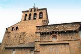 Jaca romanesque cathedral church Pyrenees spain