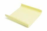 Sheet of Yellow Note Paper