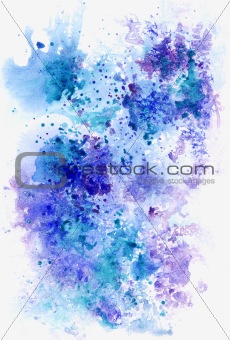Abstract background, watercolor