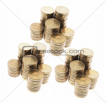 Stacks of Coins