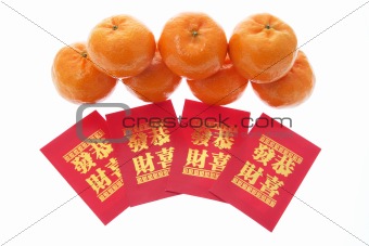 Mandarins and Red Packets