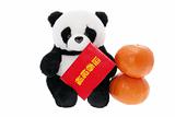 Soft Toy Panda with Mandarins