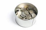 Coins in Tin