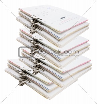 Stack of Business Documents