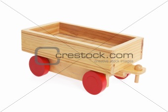 Wooden Toy Cart
