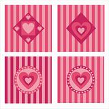 cute  hearts backgrounds