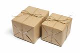 Brown Packages Tied with String