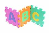 Alphabet Puzzle Pieces