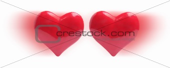 Red Love Hearts