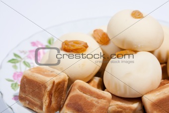 Thai dessert and snack Moji dice