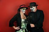 Couples Love on Day of the Dead
