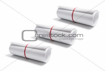 Rolls of Papers 