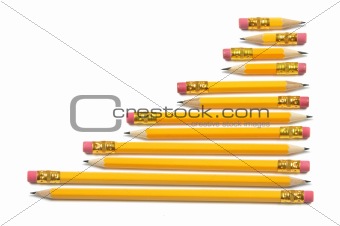 Rows of Pencils