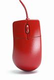 Red Computer Mouse