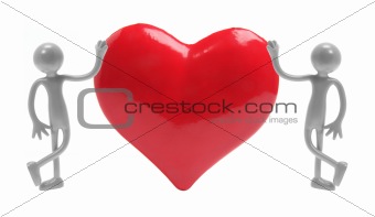 Red Love Heart