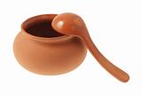 Clay Pot and Ladle