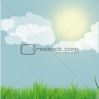Abstract nature background. vector illustration