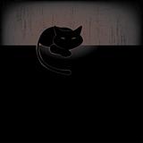 Black cat silhouette collections