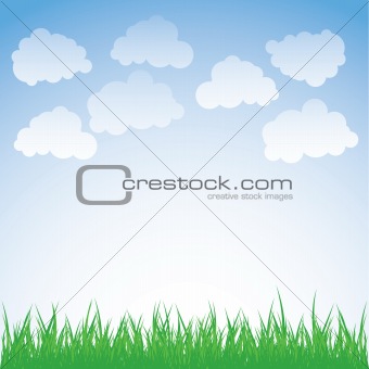 Abstract nature background. vector illustration