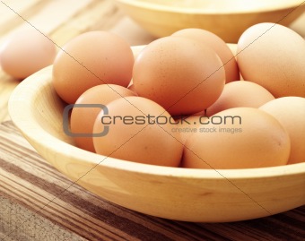 eggs in birds nest