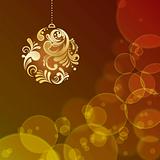 Abstract light Christmas background