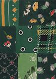green quilt pattern
