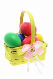 Easter Eggs in Basket