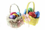 Baskets with Easter Eggs