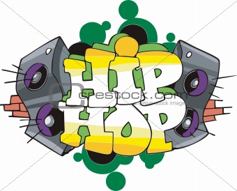 Hip Hop graffiti design