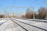 Railway in Moscow