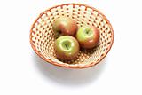 Fuji Apples in Basket