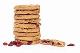 Cranberry Cookie Stack